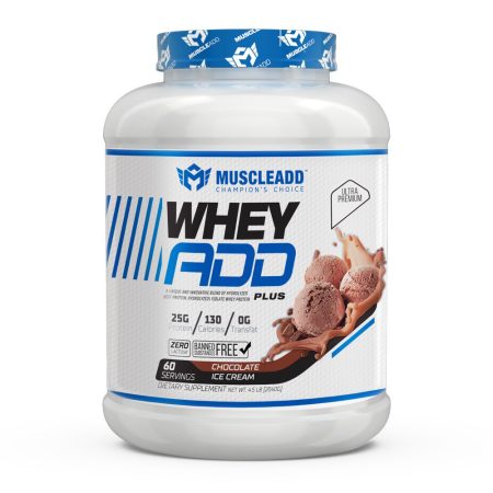 Whey Add Plus Muscle Add 2k |Chocolate Ice Cream