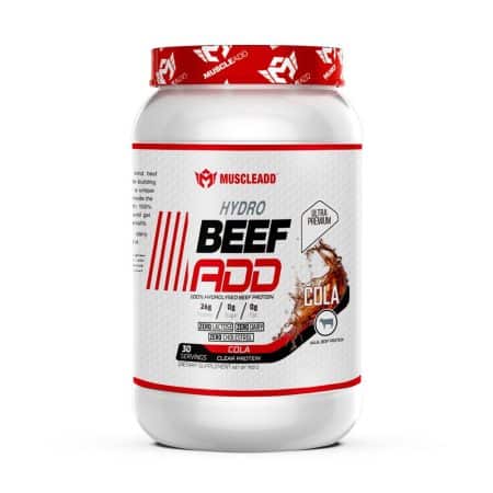 Muscle Add Hydro Add Beef Protein-30Serv.-Cola